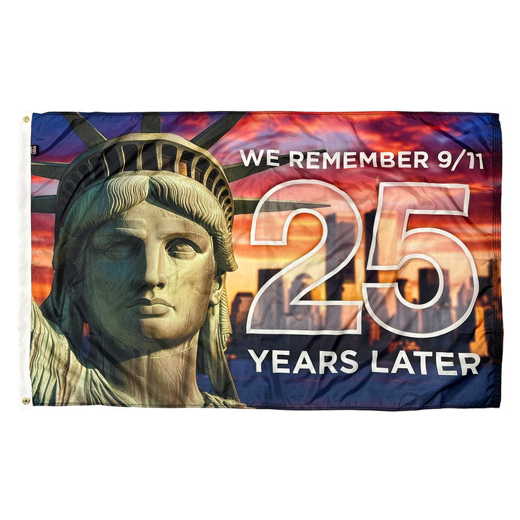 3x5 We Remember 9/11 25 Years Later Outdoor Flag