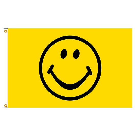 3x5 Smiley Face Outdoor Nylon Flag