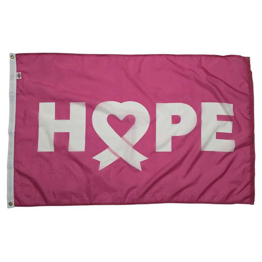 3x5 Breast Cancer Awareness Outdoor Flag