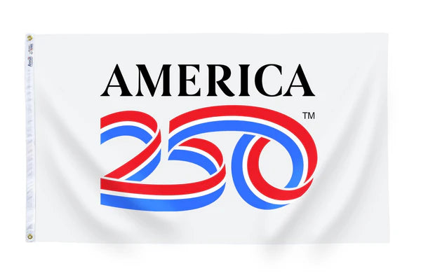 3x5 America 250 Poly-Cotton Flag