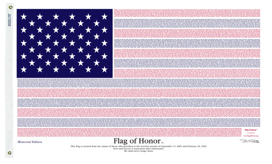 3x5 Flag of Honor Memorial Edition Poly-Cotton Flag