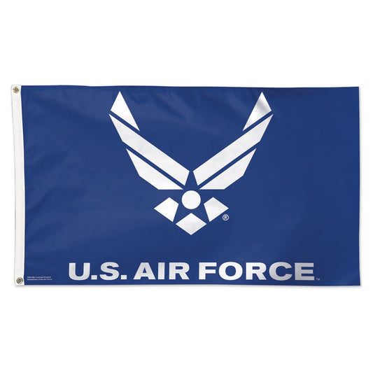 3x5 US Air Force Wings on Blue Outdoor Polyester Flag