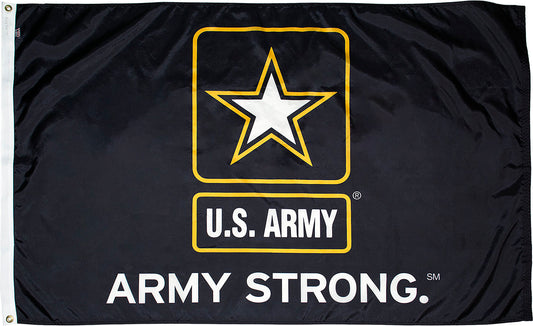 3x5 US Army Strong with Star Outdoor Nylon Flag