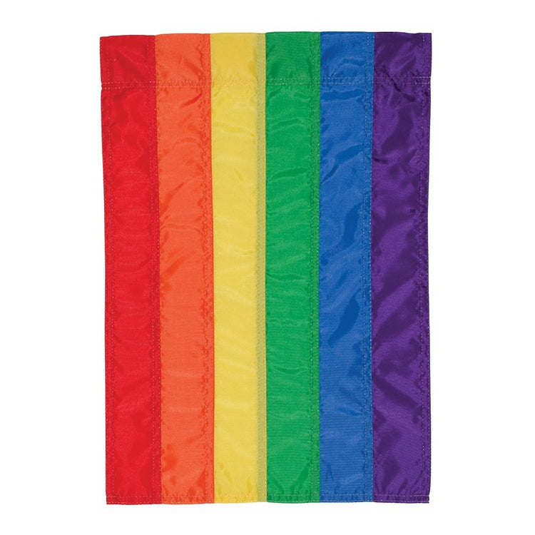 12"x18" Rainbow Pride Sewn Garden Flag