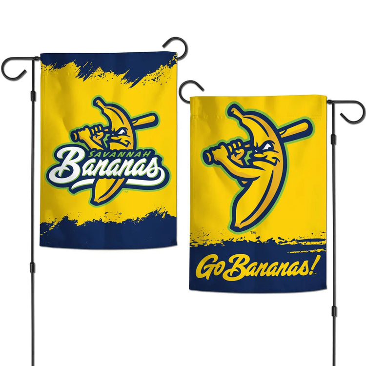 12.5"x18" Savannah Bananas Double-Sided Garden Flag
