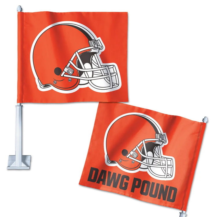 11.75"x14" Cleveland Browns Car Flag