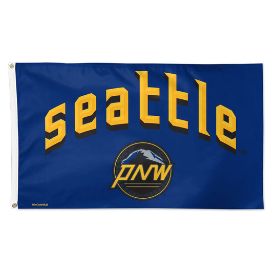 3x5 Seattle Mariners PNW Outdoor Flag