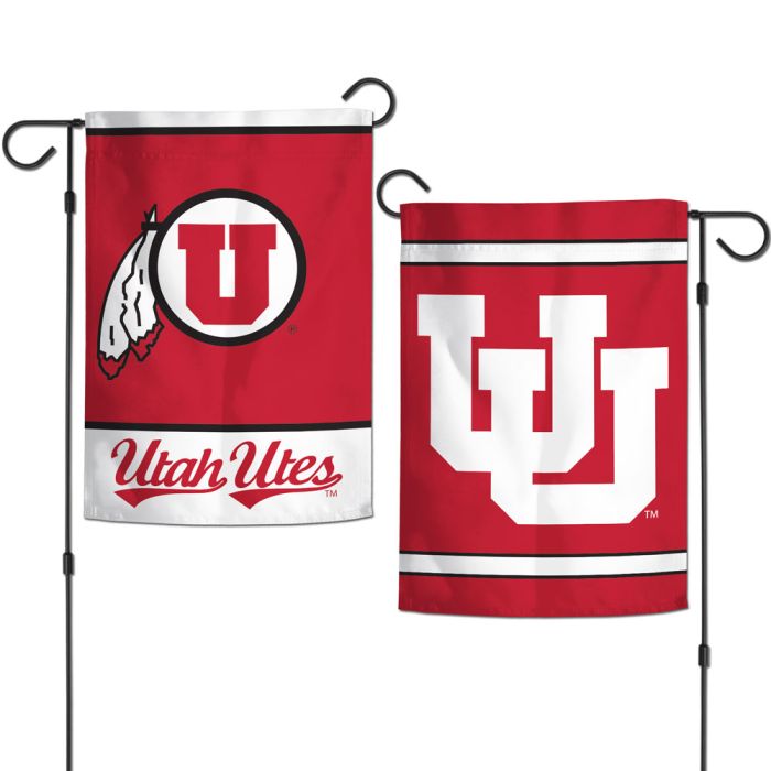 12.5"x18" University of Utah Utes Double-Sided Garden Flag