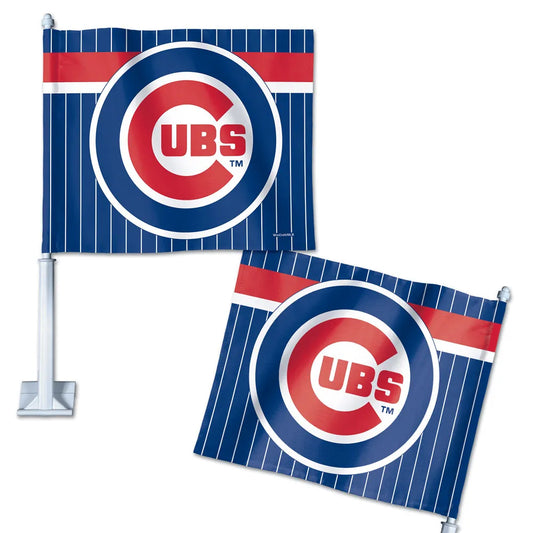 11.75"x14" Chicago Cubs Car Flag