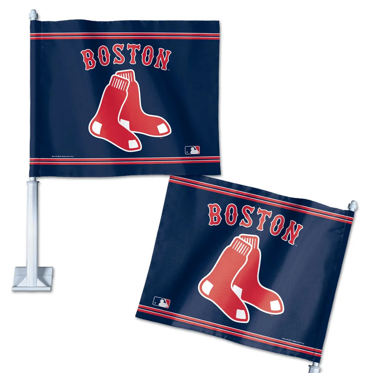 11.75"x14" Boston Red Sox Car Flag