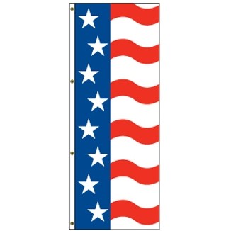 8x3 Stars & Stripes Patriotic Attraction Flag