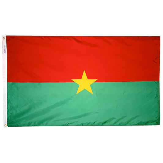 3x5 Burkina Faso Outdoor Nylon Flag