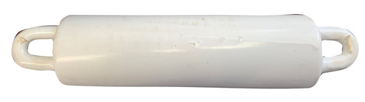 7" White Plastisol-Coated Counterweight