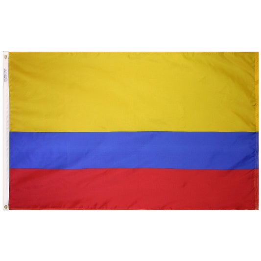 6x10 Colombia Outdoor Nylon Flag