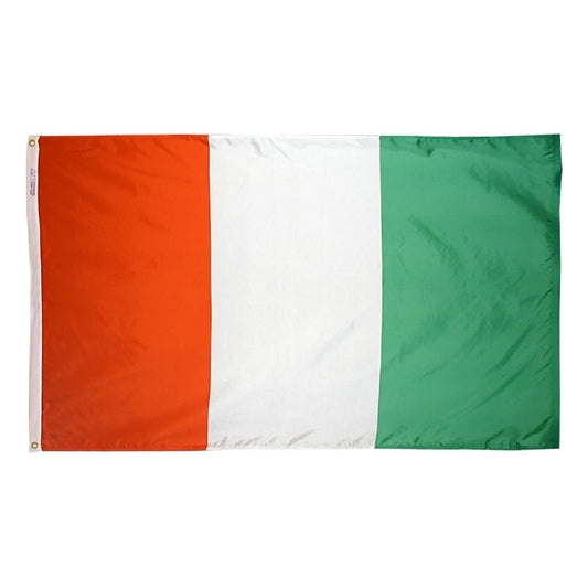 12"x18" Cote D'Ivoire Outdoor Nylon Flag