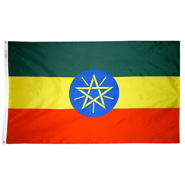 3x5 Ethiopia Outdoor Nylon Flag