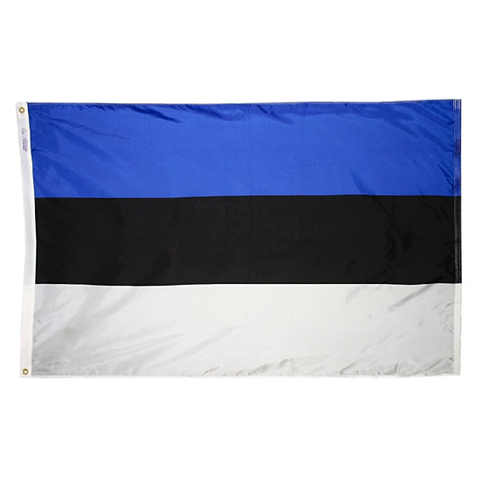 12"x18" Estonia Outdoor Nylon Flag