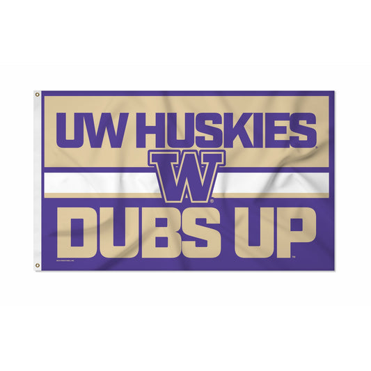 3x5 University of Washington Huskies Outdoor Flag