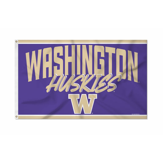 3x5 University of Washington Huskies Outdoor Flag
