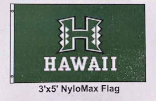 3x5 University of Hawaii Rainbow Warriors Sewn Outdoor Flag