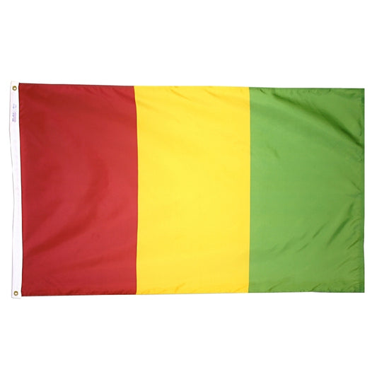 12"x18" Guinea Outdoor Nylon Flag