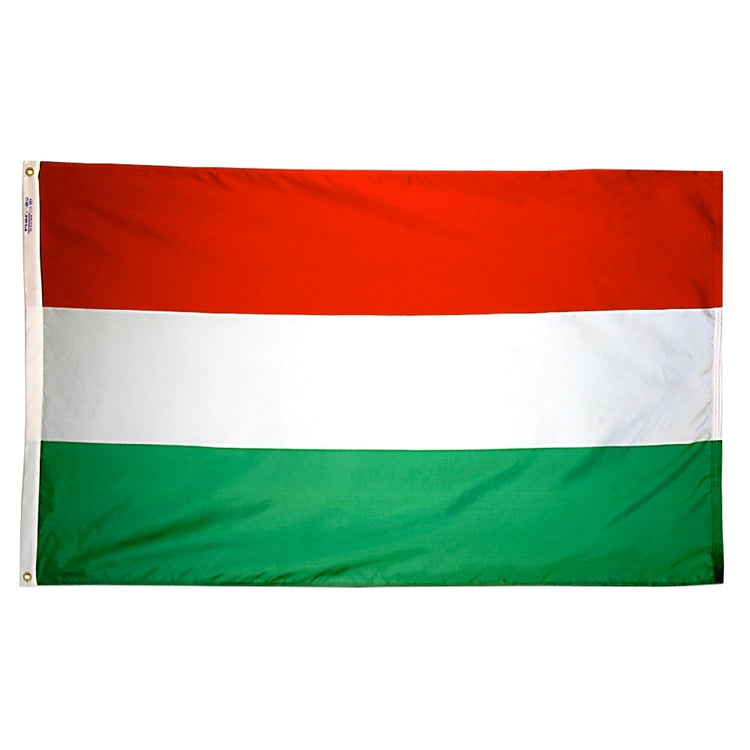 5x8 Hungary Outdoor Nylon Flag