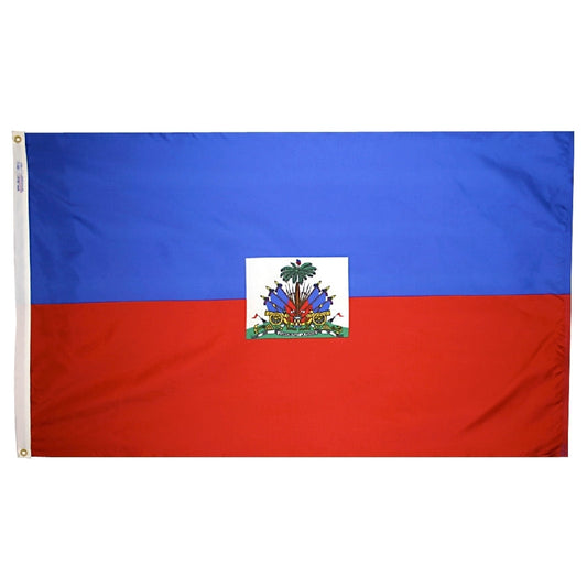 2x3 Haiti Outdoor Nylon Flag