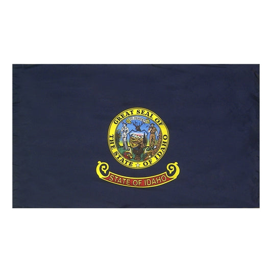 3x5 Idaho State Indoor Flag with Polehem Sleeve