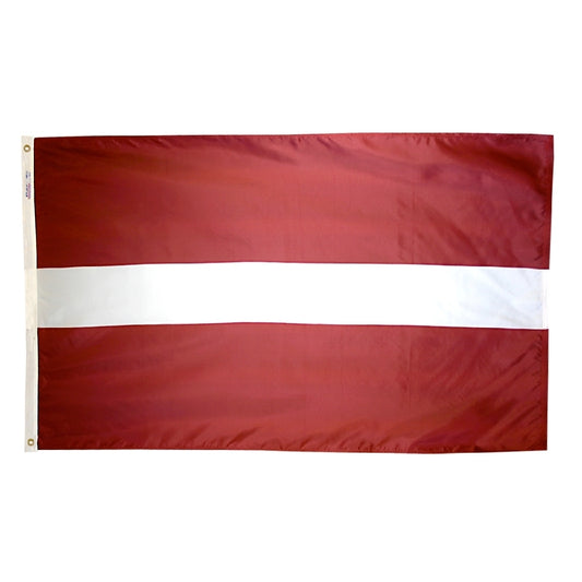 6x10 Latvia Outdoor Nylon Flag