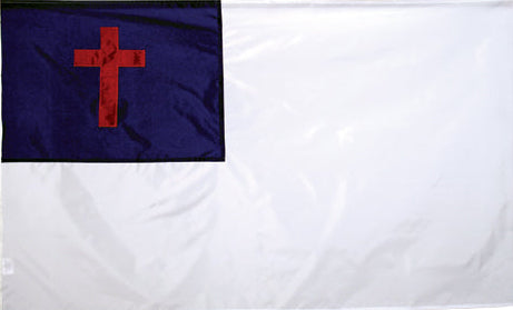 8x12 Christian Sewn Outdoor Nylon Flag