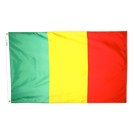 3x5 Mali Outdoor Nylon Flag