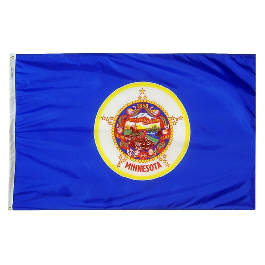 12'x18' Minnesota State Outdoor Nylon Flag
