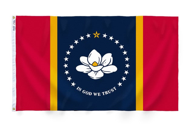 12"x18" Mississippi State Outdoor Nylon Flag