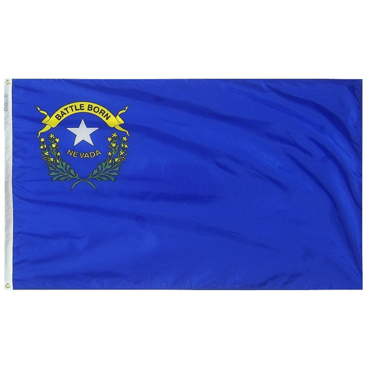 8'x12' Nevada State Outdoor Nylon Flag