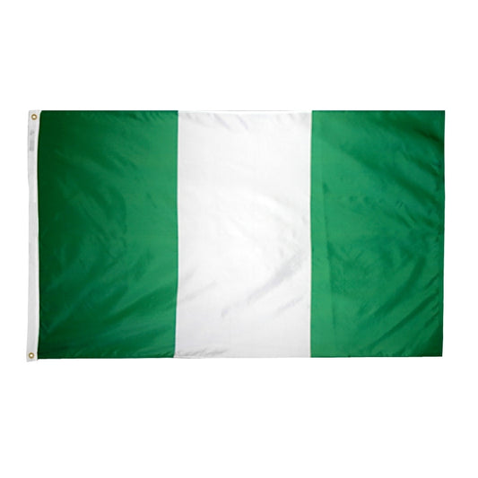 12"x18" Nigeria Outdoor Nylon Flag
