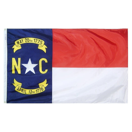 5x8 North Carolina State Outdoor Nylon Flag