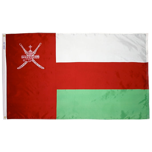3x5 Oman Outdoor Nylon Flag