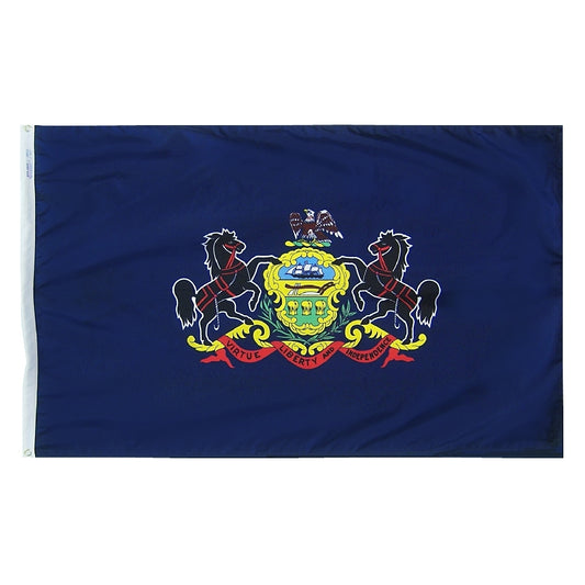8'x12' Pennsylvania State Outdoor Nylon Flag
