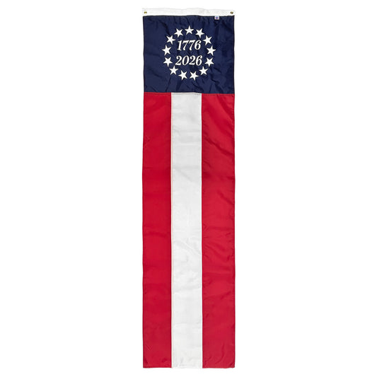 8'x16" America 250 1776-2026 Nylon Pulldown