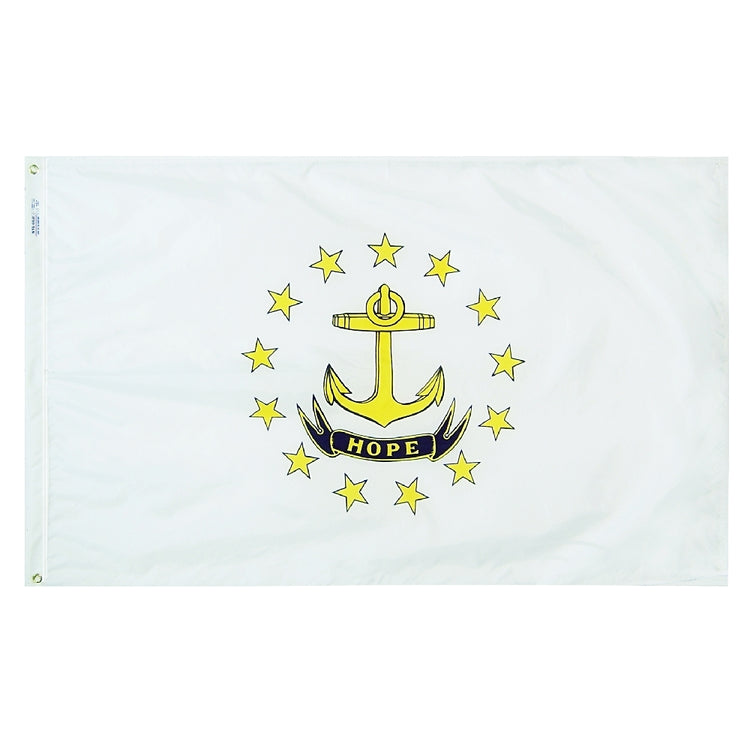 12"x18" Rhode Island State Outdoor Nylon Flag