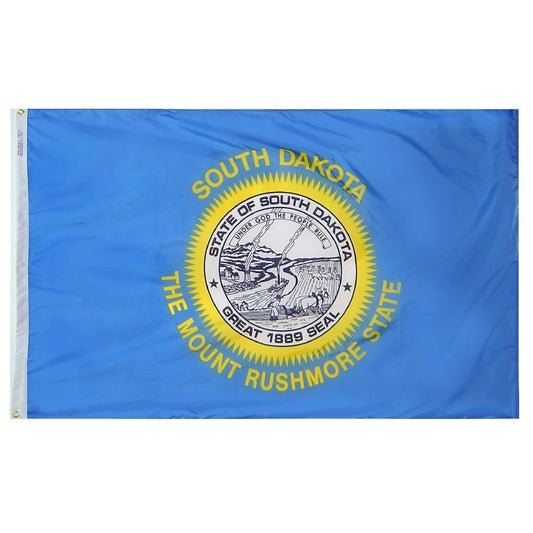 5x8 South Dakota State Outdoor Nylon Flag