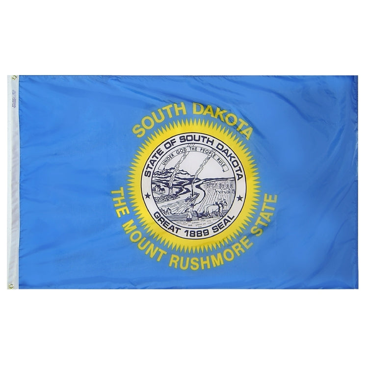 8'x12' South Dakota State Outdoor Nylon Flag