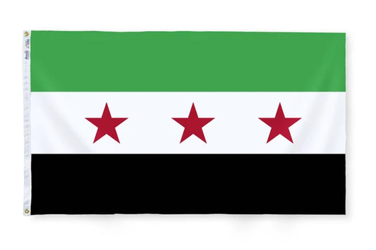 3x5 Syria Outdoor Nylon Flag