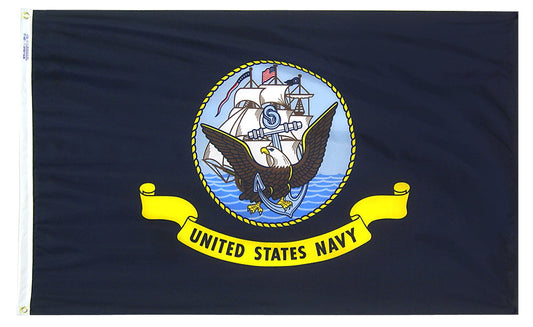 12"x18" US Navy Outdoor Nylon Flag