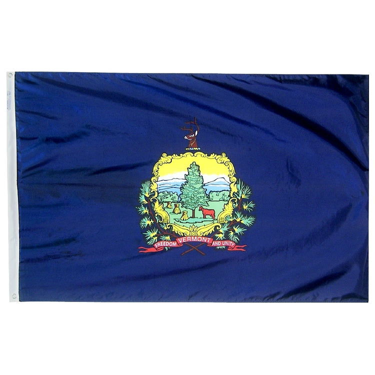 5x8 Vermont State Outdoor Nylon Flag