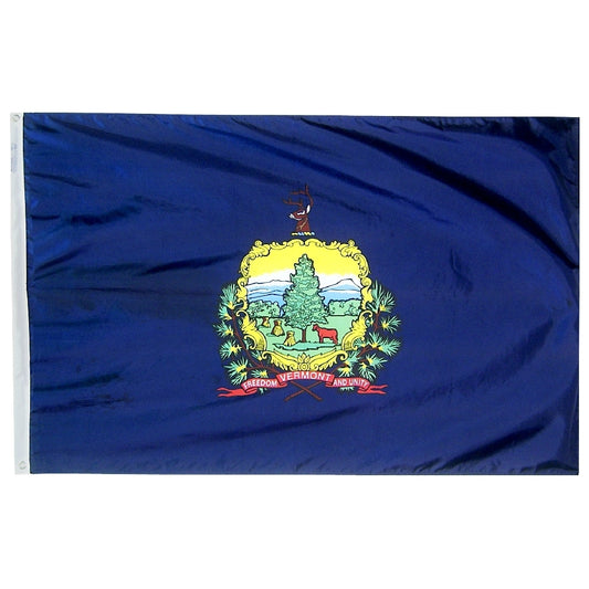 8'x12' Vermont State Outdoor Nylon Flag