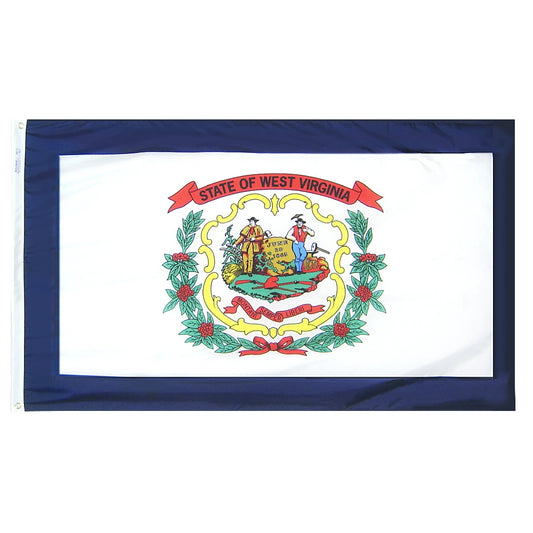 10'x15' West Virginia State Outdoor Nylon Flag