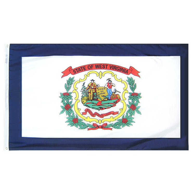 5x8 West Virginia State Outdoor Nylon Flag