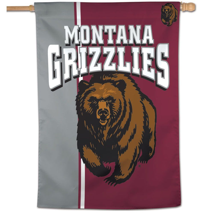 28"x40" Montana Grizzlies House Flag