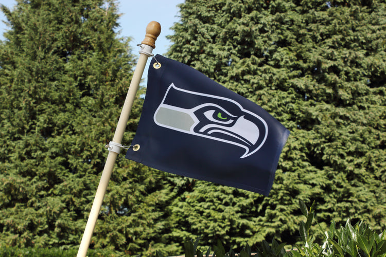 12"x18" Seattle Seahawks Outdoor Flag